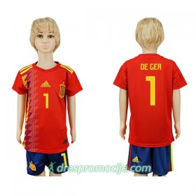 Španjolska Dres De Gea 1 Dječji Domaći Svjetsko prvenstvo 2018